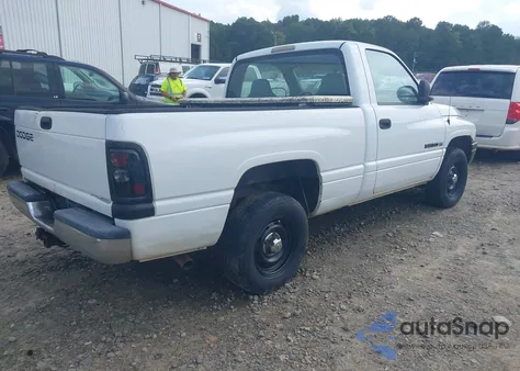 2001 Dodge Ram 1500 St из США, поврежденный, VIN 1B7HC16Y91S655888